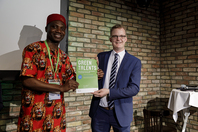 Certificate of elevator pitch participation for Chukwuebuka Christopher Okolo (GT 2017)