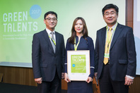 Ambassador of Korea with Green Talent Sea Jin Kim